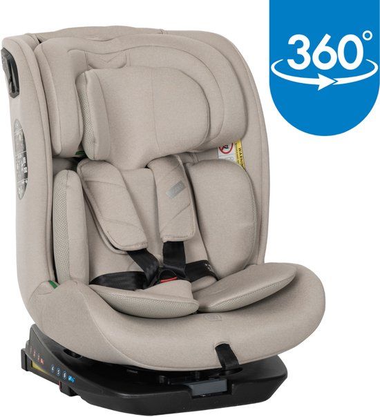 Lorelli Rodeo Beige 40-150 cm 360° i-Size Car Seat