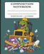 Composition Notebook Wide Ruled: Wide Ruled Pages for School, Home, and Writing Practice | 110 Pages | 7.5x9.25 inches | Fun School Notebook for ... for Kids Who Love Dinosaurs and Construction