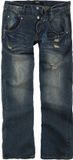 Black Premium by EMP Blauwe destroyed jeans met wassing - Heren - W38L36
