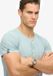 Superdry - The Merchant Store - Grandad-top met korte mouwen - Heren - Tops