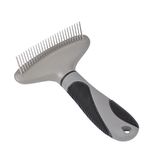 LOVE STORY Kam met lange handgreep, ergonomische handgreep, 15 cm, grijs/zwart