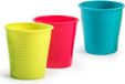 Forte Plastics 36x Drinkglazen/limonadeglazen gekleurd 200 ml - Sapglazen/waterglazen onbreekbaar kunststof voor kinderen