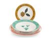 H&H Servizio Tavola 18 Pezzi Soft Bloom in porcellana