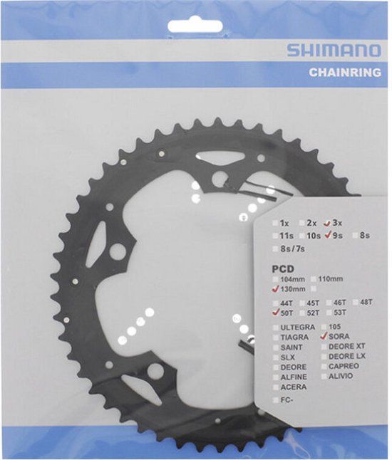 Shimano Kettingblad 50T Sora FC-3503 - Zwart