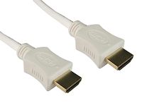 RS PRO HDMI-kabel A HDMI stekker B HDMI stekker 4K max, 10m, wit