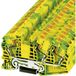 Phoenix Contact 3208786 Borne de terre 3 niveaux 12,2 mm Connexion rapide Vert, Jaune 1 pièce(s)