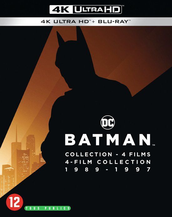 Batman Collection (4K Ultra HD Blu-ray) - 1989-1997 - 8 Films