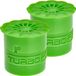 TURBO PRODUKTE Lot de 2 pièges à mouches – réutilisable, sans insecticide – vert