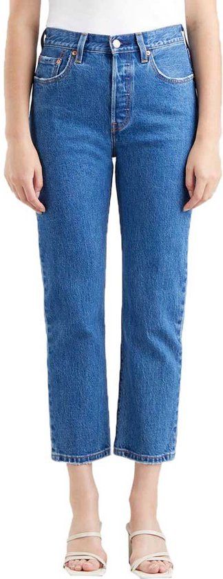 Levi's 501 Crop Jeans - Jazz Pop - W23/L26 - Women's