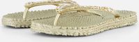 Ilse Jacobsen Slippers met grove glitter CHEERFUL03G - 780 Platin