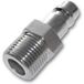 Lem Select – Raccord Rapide Mâle 1/4" Gaz – Acier Chromé – Lot De 2 – Utilisation Air Comprimé – Raccord Pour Compresseur