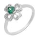 Orphelia Damen 925 Zilver Brillantschliff Zirkonia