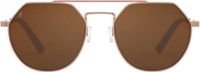 Serengeti SS533001 Shelby Zonnebril - Dames - Heren - Goudkleurig - Gepolariseerd