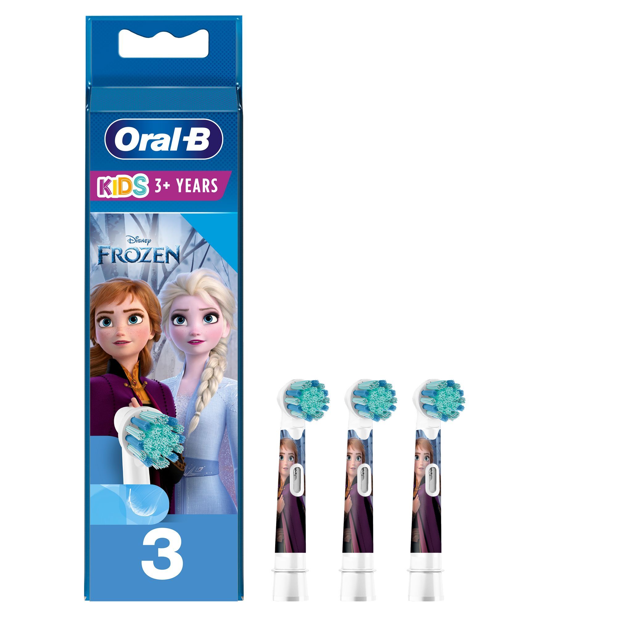 Oral-B Kids Opzetborstels Met Disney Frozen 2-figuren, 3 Stuks
