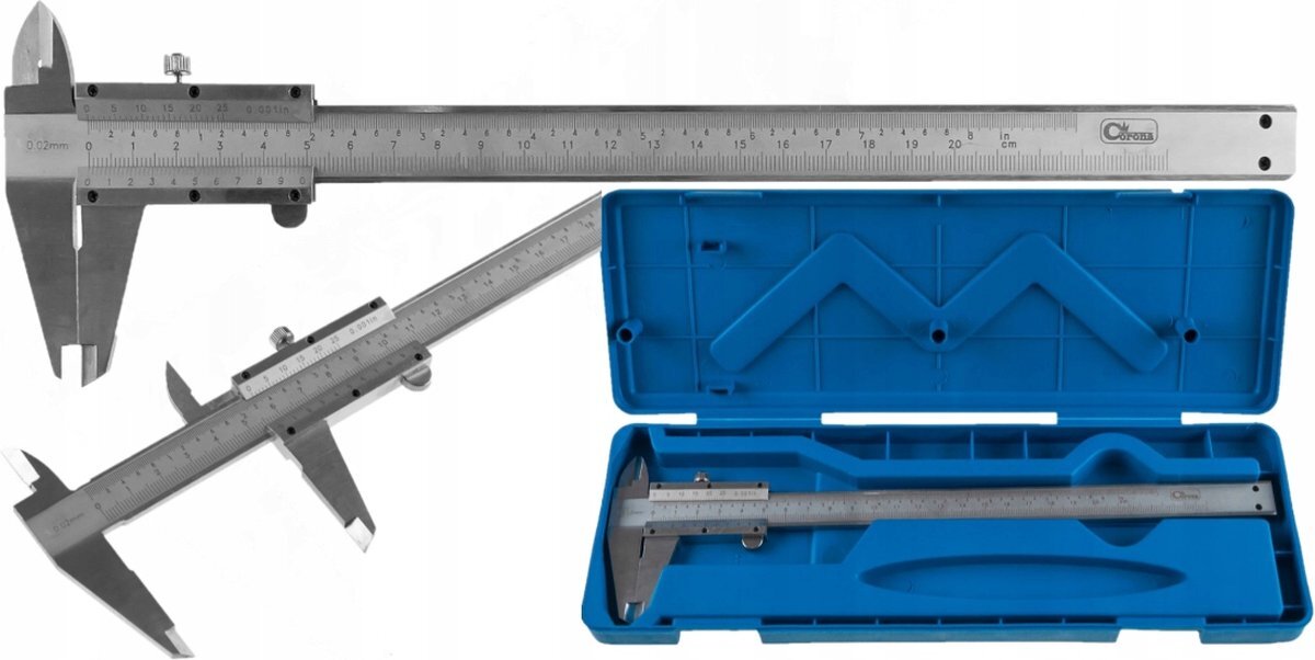 Richman Schuifmaat 200mm met metrieke en inch- schaal