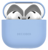DECODED Hoesje van siliconen voor AirPods 5 / 4 Lichtblauw