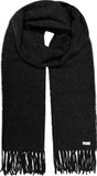 ONLY & SONS ONSEASTON LIFE PLAIN KNIT SCARF - Polyester - Zwart
