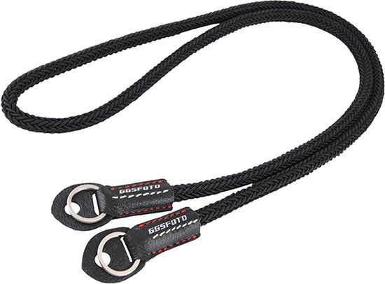 GGSFoto GGS NMS-1BB Black Neckstrap Roundmount