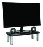MS90B 3M MS90B Extra brede, verstelbare monitor- en notebookstandaard