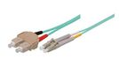 Tecline OM3-vezel LWL-kabel (50/125 μm, 25,0 m) turquoise