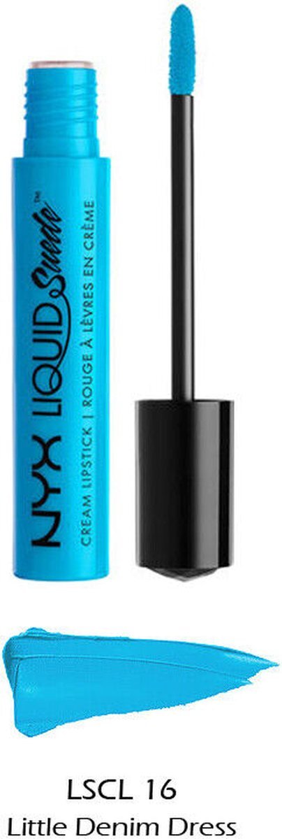 NYX Professional Makeup NYX Liquid Suede Cream Lipstick - Little Denim Dress