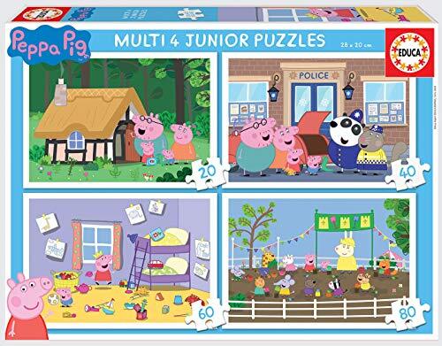 Educa - Peppa Wutz 18645 puzzels voor kinderen, meerkleurig