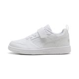 PUMA Rebound V6 Lo sneakers, Grijs/Wit, Maat 28