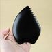 OEM ONF3 Gua Sha schraper - Handgemaakt massagetool - Natuursteen - Ideaal voor gezichts- en lichaamsmassage - 9,5 x 7 x 0,8 cm