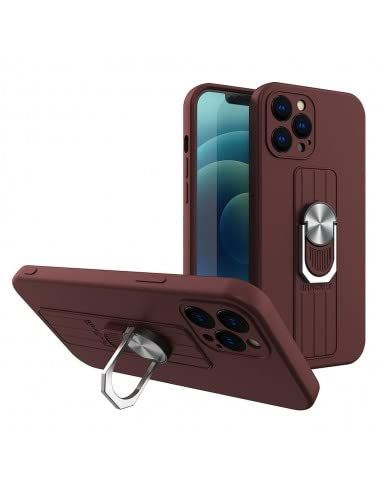 Lmobile Beschermhoes voor Xiaomi Redmi 10 en Note 9 - silicone Castanho