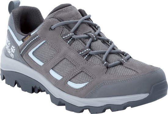 Jack Wolfskin Vojo 3 Texapore Lage Schoenen Dames, tarmac grey/light blue 2020 UK 5 | EU 38 Trekking- & Wandelschoenen