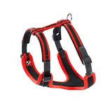 Ferplast Ergocomfort hondenharnas met voering XS rood