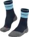 FALKE TK Stabilizing anti-blaar dik wol functioneel materiaal wandelsokken heren blauw - maat 46-48