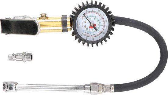 Professionele Compressor Bandenpomp met drukmeter (0-15 bar) - BGS 55412