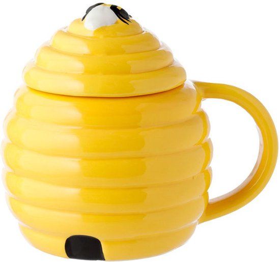 puckator Bijenkorf Gevormde Keramiek Mok - 450ml