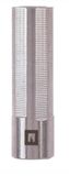 Einhell Magnetische bithouder van roestvrij staal, extra kort, 35 mm, compact, 3/8 inch zeskant, permanente magneet, nauwkeurige schroefwerkzaamheden