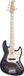 Sire Basses V7 SR5/TBKS Swamp ash heruitgave 5-snarige actieve basgitaar, transparant zwart satijn