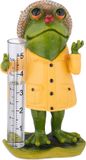 Merkloos Relaxdays Regenmeter kikker