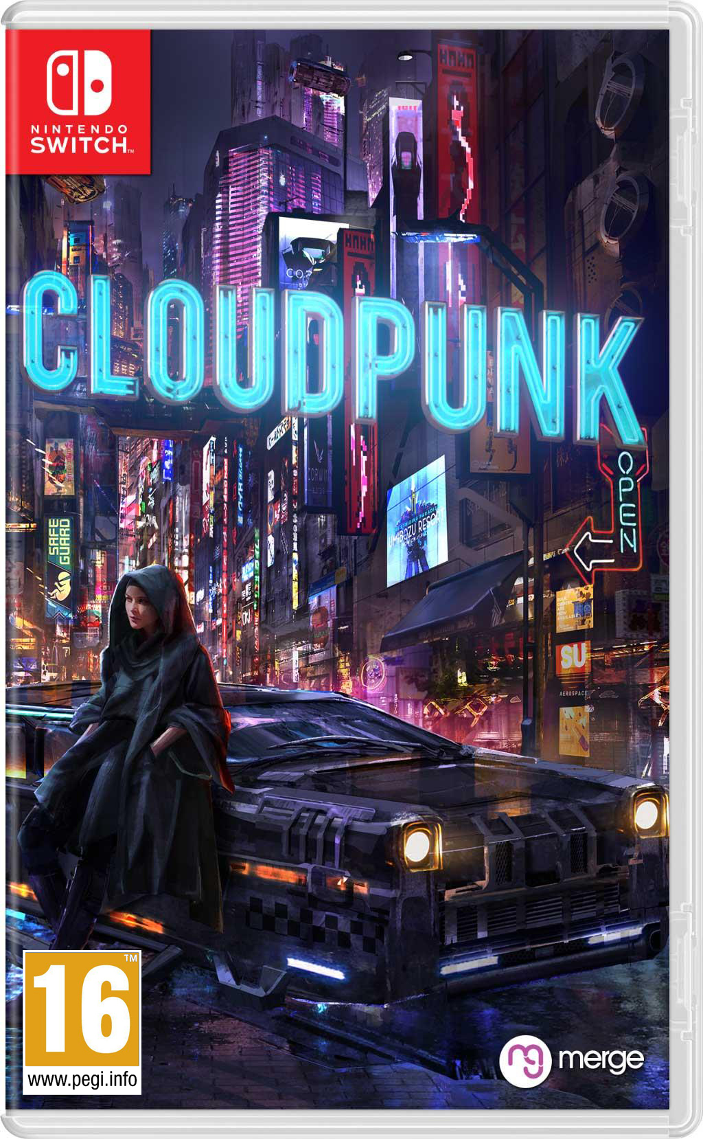 Merge Games Cloudpunk Nintendo Switch