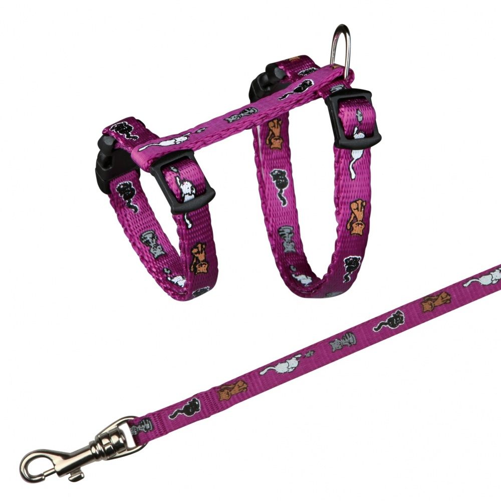 TRIXIE 4144 - Paars - Nylon - Kattenhalsband