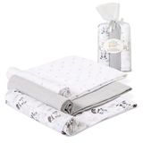 Verpakking Panda Verpakking met 3 luiers voor baby's, panda grijs