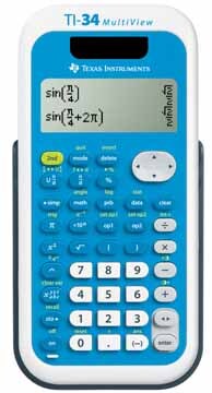 Texas Instruments wetenschappelijke rekenmachine TI-34 Multivi