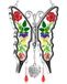 KY&BOSAM Cadeaus voor mama Suncatcher vlinder God Bless My Mother-in-Law Gifts Moederdag Gebrandschilderd glas zonnevanger opknoping windgong ornament voor raam cadeau voor vrouwen Valentijnsdag