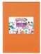 Colorations foam knutselvellen oranje 10 stuks