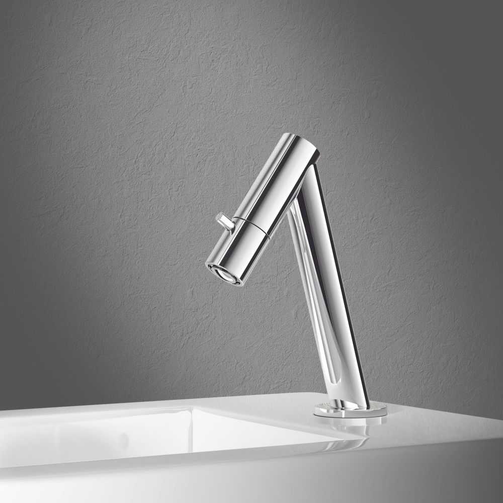 hotbath Dude fonteinkraan Y001 geborsteld nikkel Y001GN