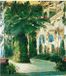 Your Decoration B.V. Kunstdruk Karl Blechen - Interior of a Palm House 84x96cm