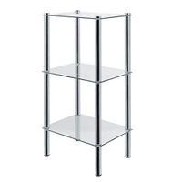 axentia Solanio badkamerplank in zilver