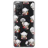 ERT GROUP mobiel telefoonhoesje voor Xiaomi MI 10T 5G / MI 10T PRO 5G origineel en officieel erkend Marvel patroon Thor 007