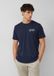 s.Oliver T-shirt navy katoen ronde hals korte mouw S