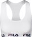 Fila - Woman Bra Elastic Band - Racerback Top - S - Wit