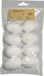 Non-branded Hobby eggs - 8x - styrofoam - 6 cm - crafting - Easter decorations - Self-decorating - Easter eggs